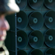Uno de los altavoces utilizados por Corea del Sur. AP
